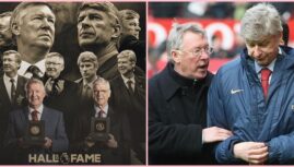 Cùng nhau giành giải Hall Of Fame, Sir.Wenger- Sir.Alex và mảnh chuyện cảm động