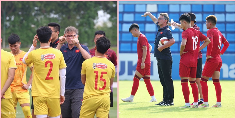 Ông Troussier chuẩn bị rất kỹ cho trận đấu khai màn Sea Games