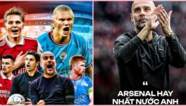 Pep Guardiola:’Arsenal đang thuộc diện mạnh nhất nước Anh, tôi không thể xem thường’