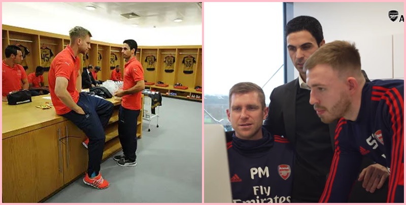 Mertesacker và Arteta là cặp cộng sự ăn ý