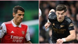 Tại sao Mikel Arteta không dùng Kieran Tierney và Jakub Kiwior thay thế William Saliba ?