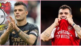 Granit Xhaka có vẻ đã sẵn sàng rời Arsenal để trở về Leverkusen