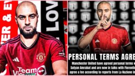 Amrabat đạt được thỏa thuận sơ bộ với Man United