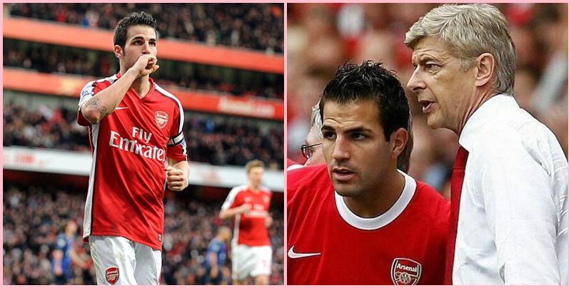 Dưới thời Arsene Wenger, Cecs Fabregas dần trở thành tiền vệ hay nhất thế giới