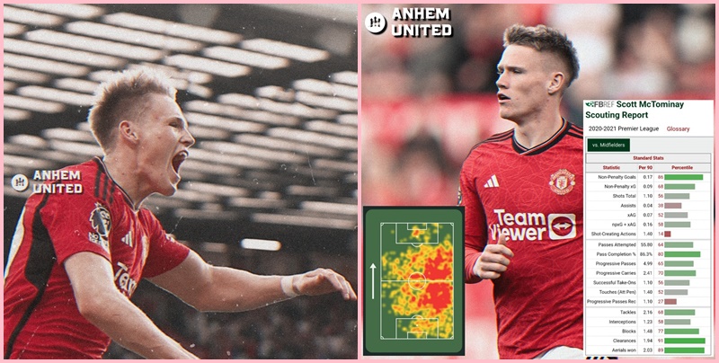 Scott McTominay: Vai trò hay nhất khi đá ở vị trí số 8