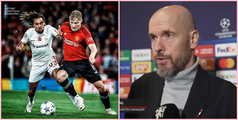 Ten Hag:”Trọng tài như đứng về phía Copenhagen”