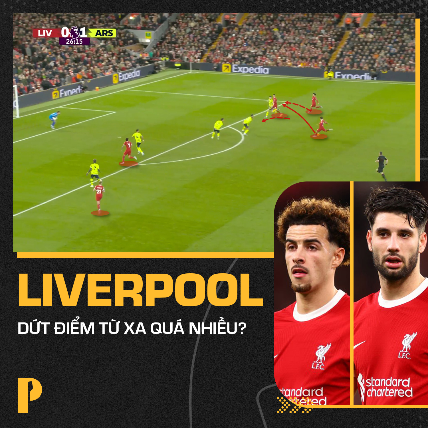 Liverpool đã sút xa quá nhiều