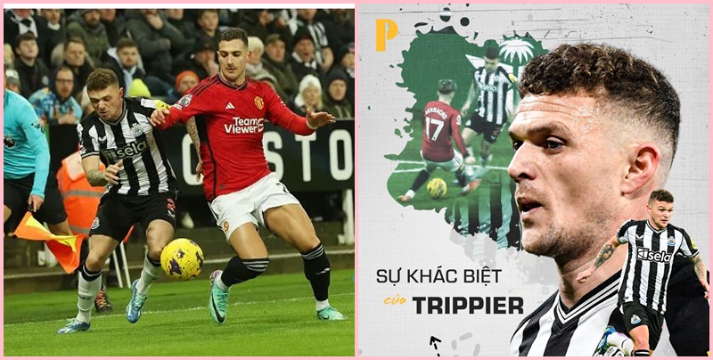 Nhắc lại trận thua của M.U trước Newcastle: Ten Hag thua toàn diện Kieran Trippier