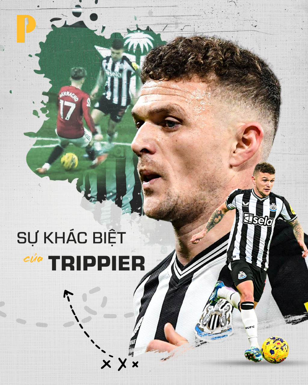 Ten Hag thua toàn diện Kieran Trippier