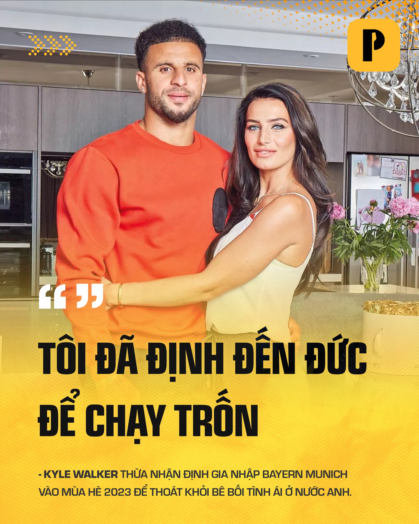 Annie Kilner đang là vợ của Kyle Walker