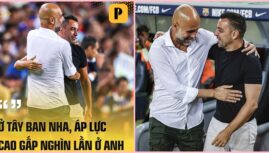 Pep Guardiola:”Áp lực ở Barca không đâu sánh được”