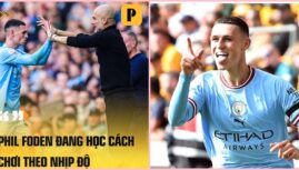 Phil Foden: Khi chơi ở trung lộ sẽ là thứ vũ khí dáng gờm