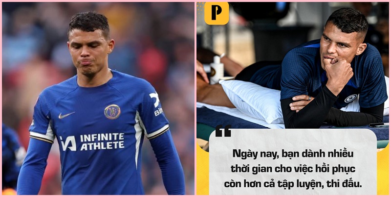 Thiago Silva:’Với tôi 24 tiếng mỗi ngày dường như không đủ’