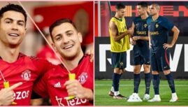 Diogo Dalot:’Tôi không thích việc Ten Hag để Ronaldo ra đi”